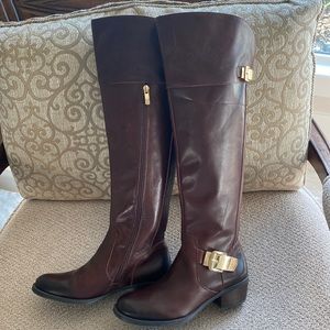 VINCE CAMUTO Women’s Bocca Brown Riding Tall Over-the-Knee Boots Size 7.5